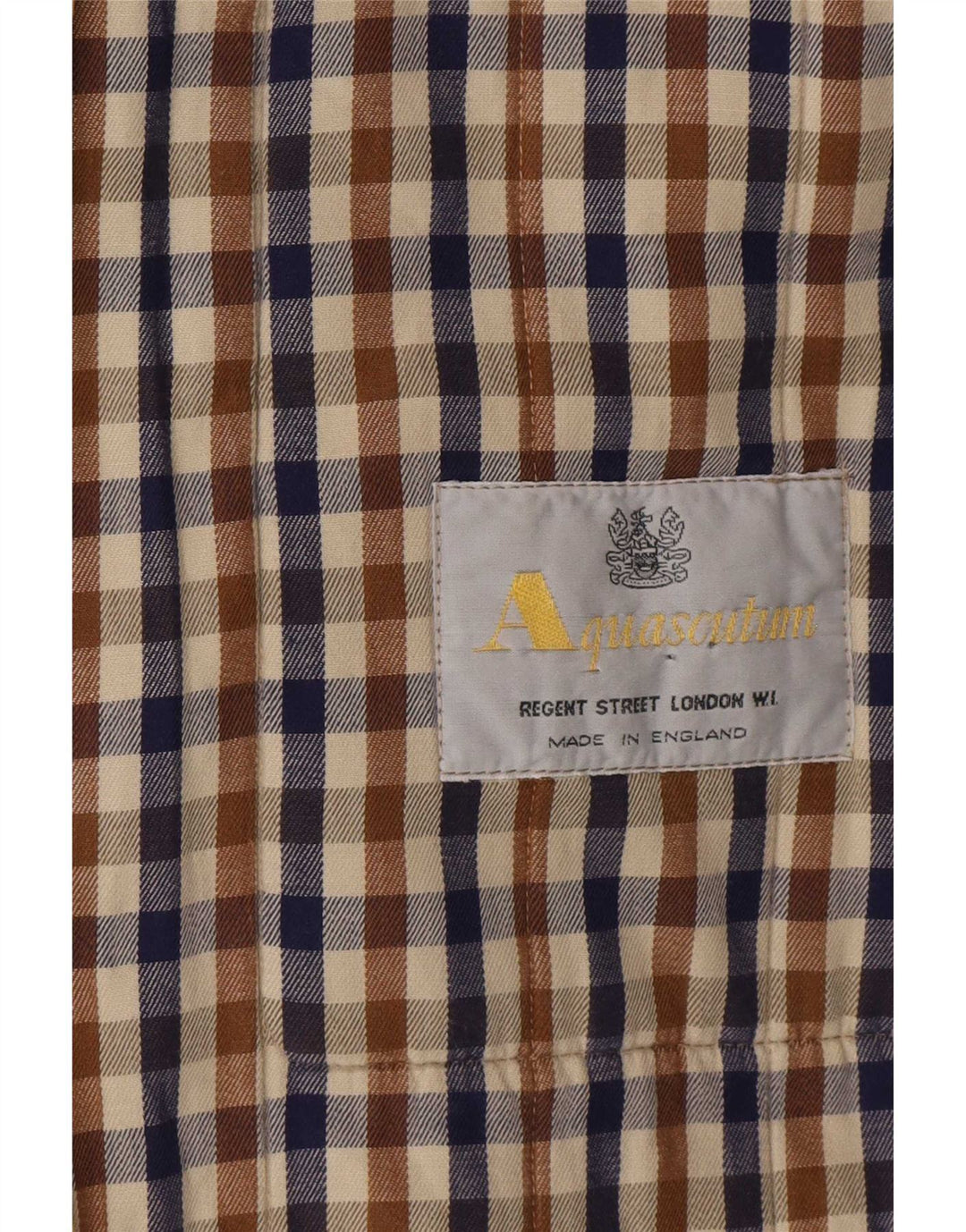 Aquascutum Γυναικείο παλτό μεγάλου μεγέθους UK 16 Large Beige Polyester
