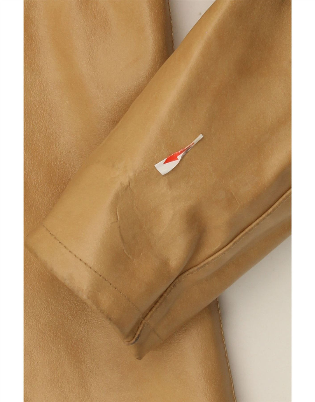 Vintage Γυναικείο Δερμάτινο Μπουφάν IT 44 Medium Beige Leather