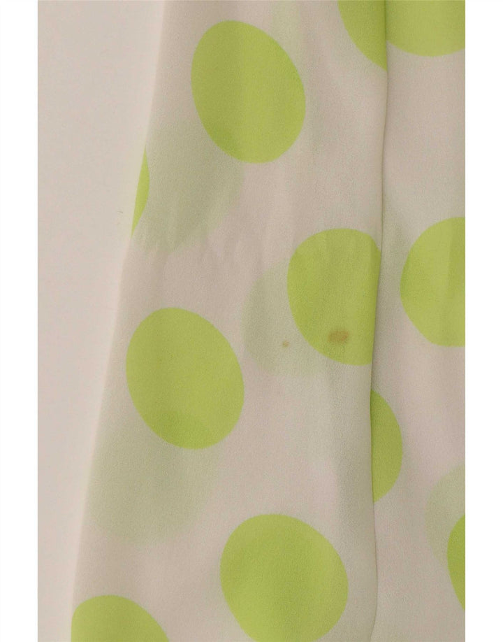Apart Γυναικείο Sundress UK 12 Medium White Polka Dot Polyester