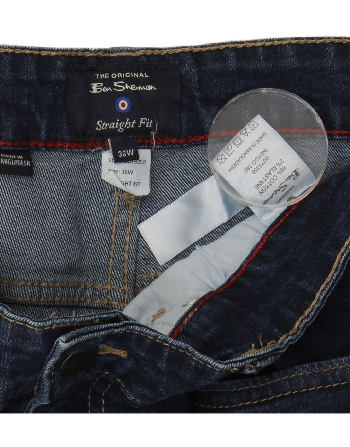 Ανδρικό τζιν ίσιο Ben Sherman W36 L31 Μπλε βαμβακερό