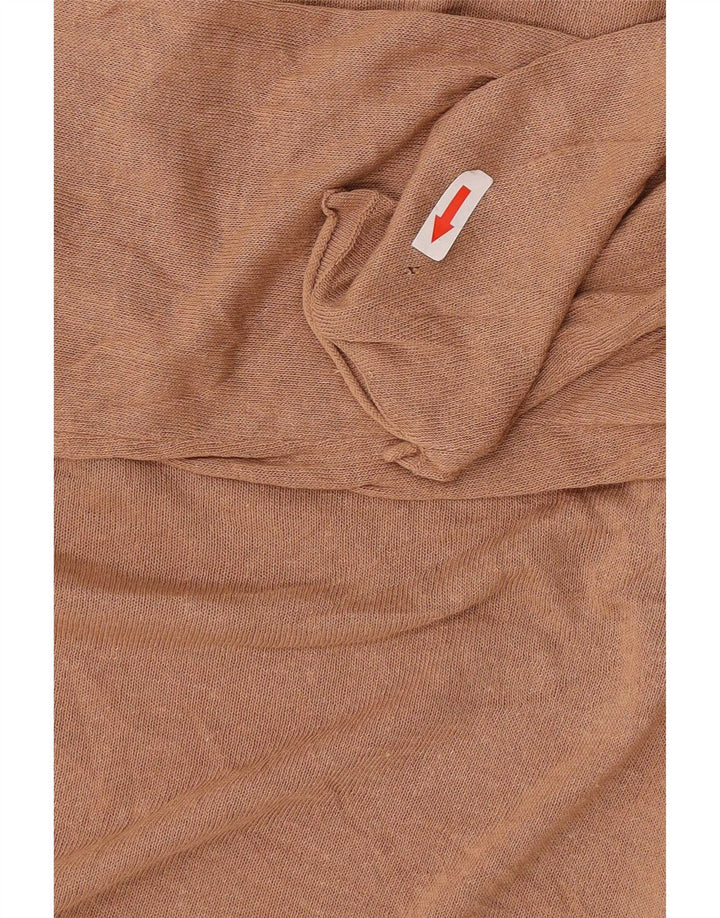 Zara Γυναικείο τοπ μακρυμάνικο UK 14 Medium Beige