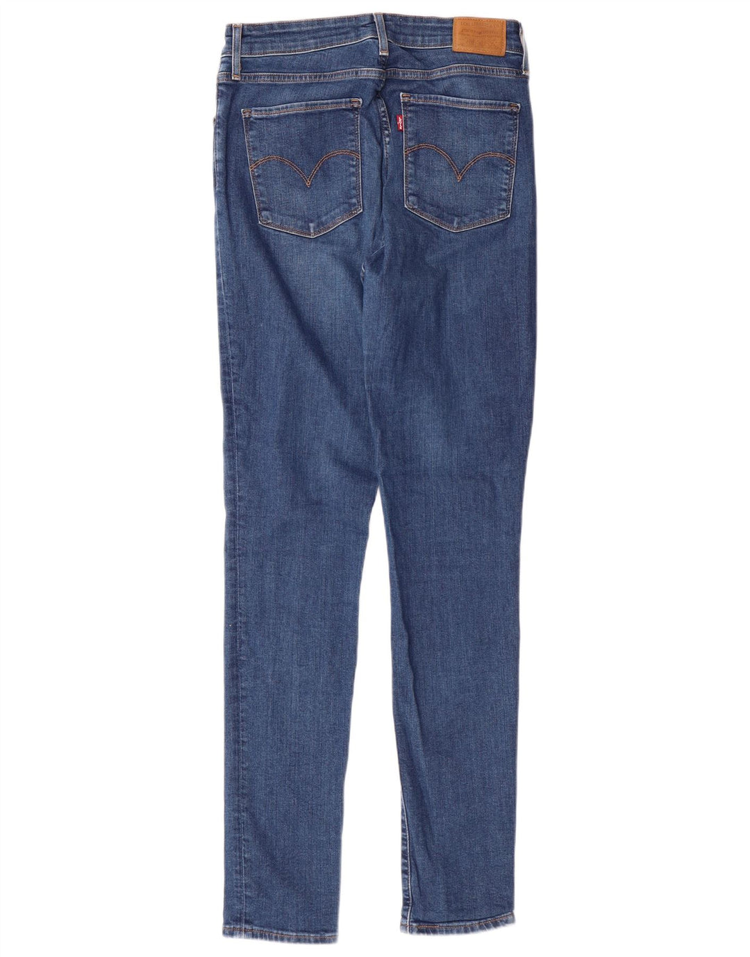 LEVI'S Γυναικείο 721 Ψηλό Skinny Jeans W30 L32 Μπλε βαμβακερό
