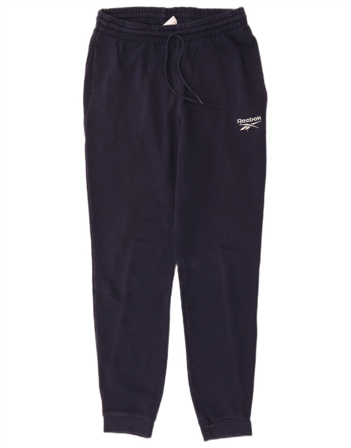 Ανδρική φόρμα Reebok Παντελόνι Joggers Medium Navy Μπλε Βαμβακερό