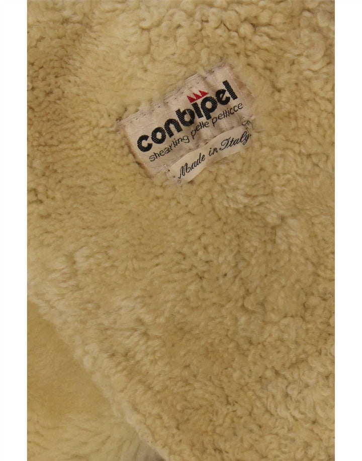 Conbipel Γυναικείο Μπουφάν Shearling UK 16 Large Beige