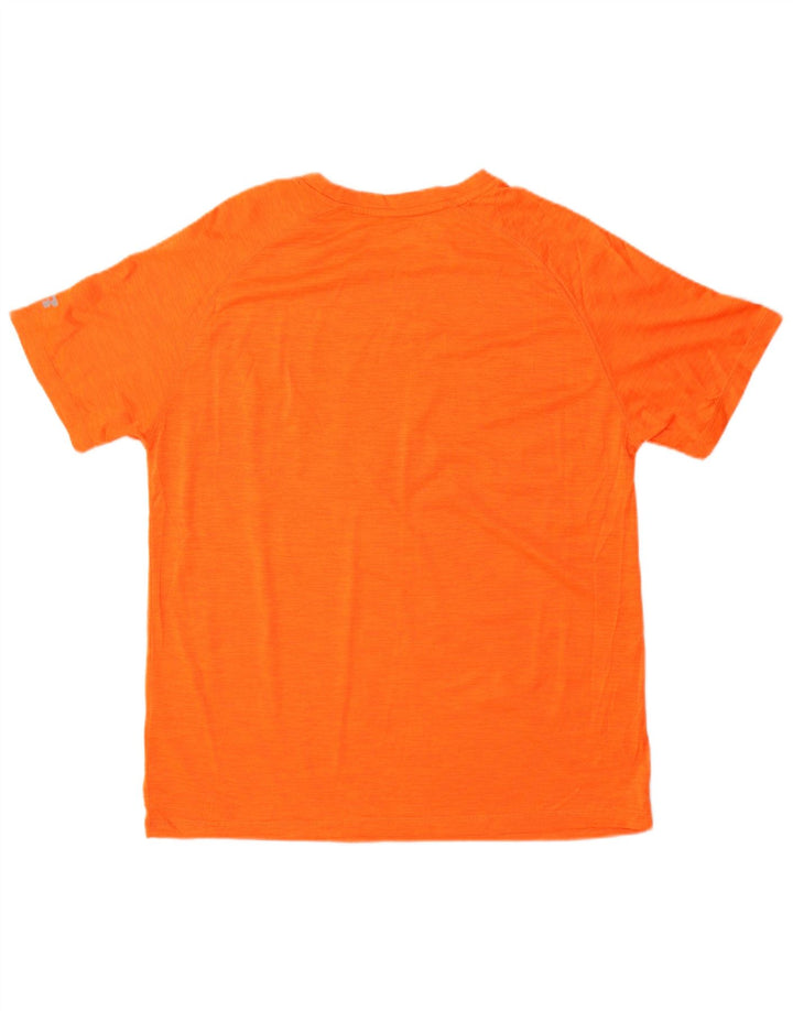 Ανδρικό γραφικό μπλουζάκι Russell Athletic Top UK 42/44 Large Orange