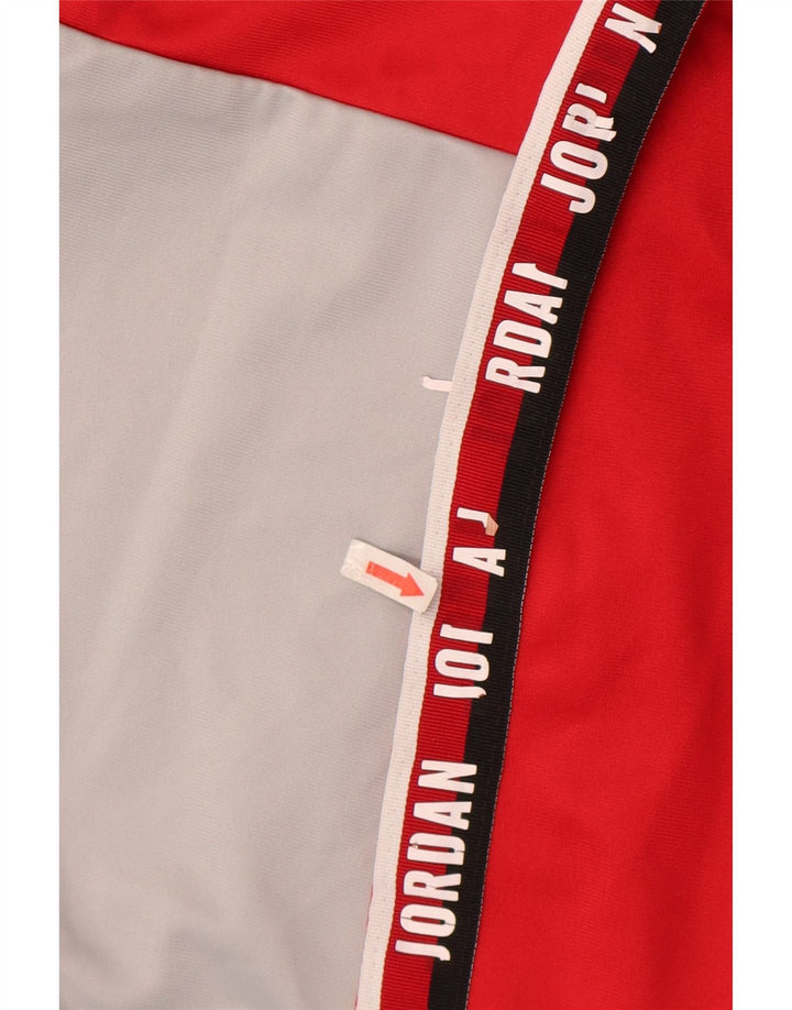 Jordan Boys Graphic αθλητική φόρμα Top Jacket 12-13 Years Large Red Colourblock