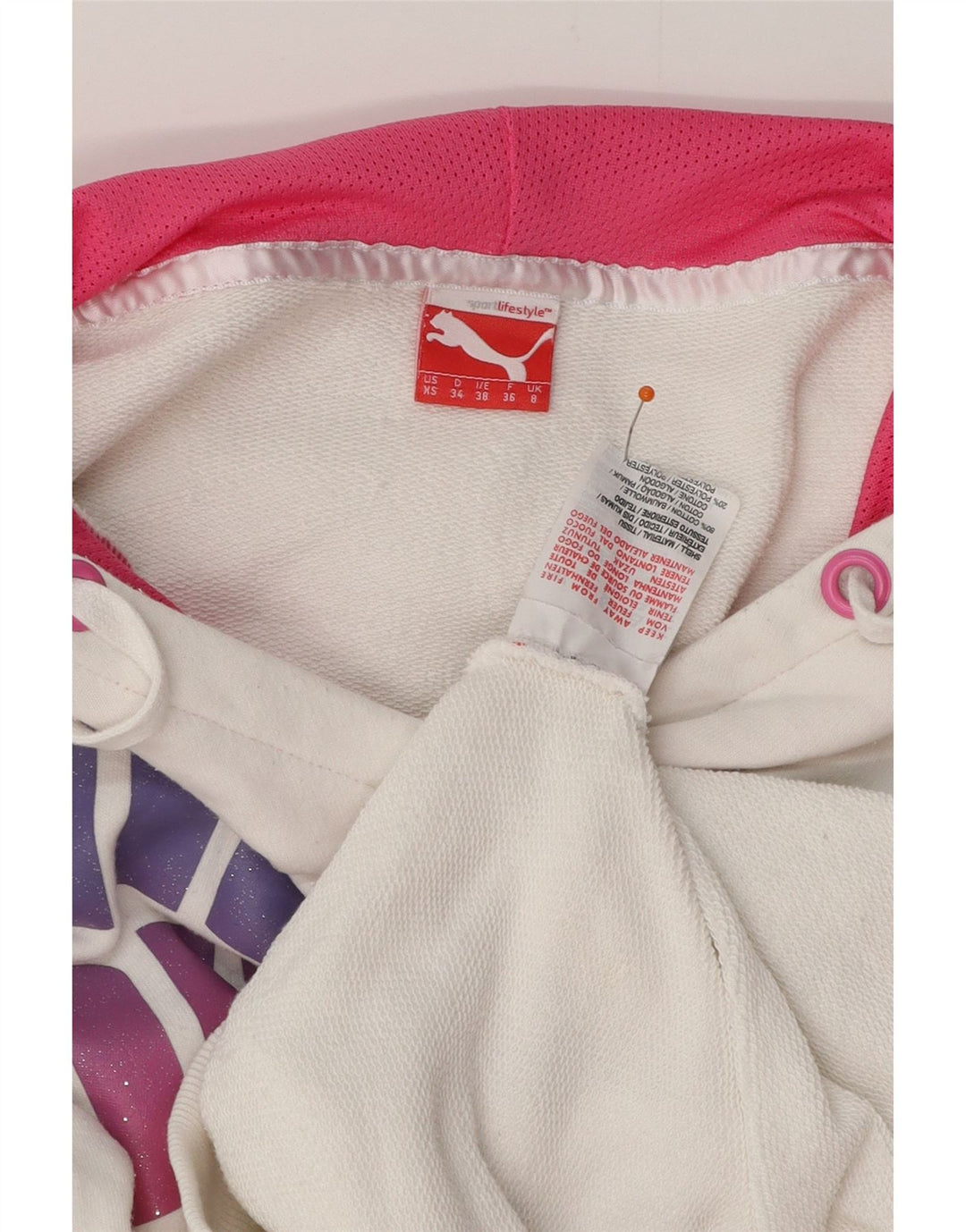 Γυναικεία κουκούλα με κουκούλα PUMA UK 8 Small Βαμβακερό