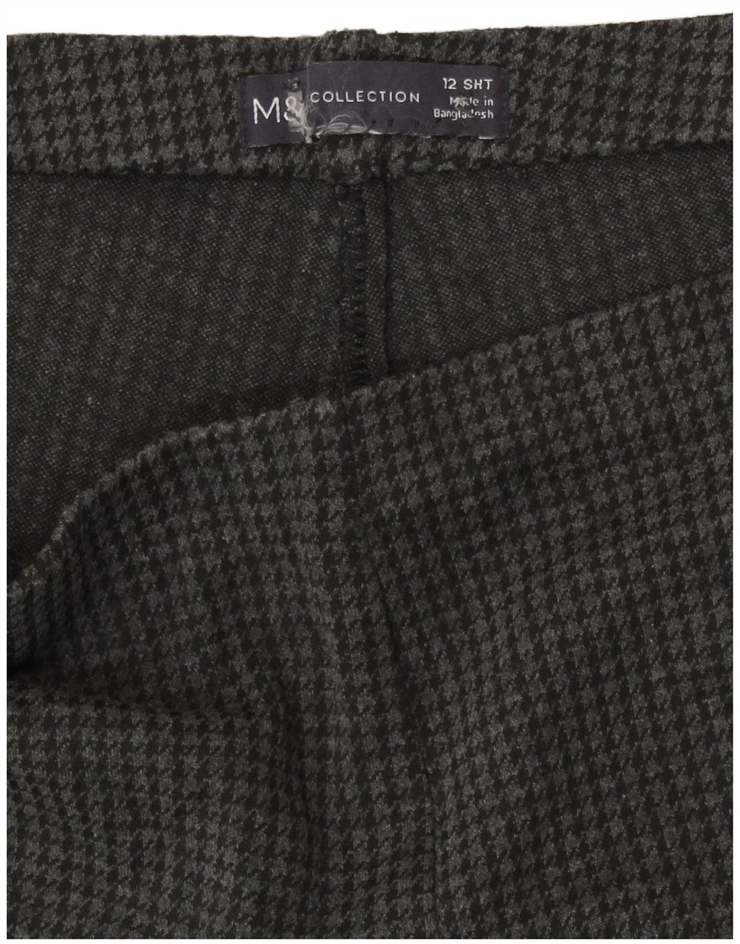 Marks & Spencer Γυναικείο Cropped Παντελόνι UK 12 Medium W30 L26 Grey