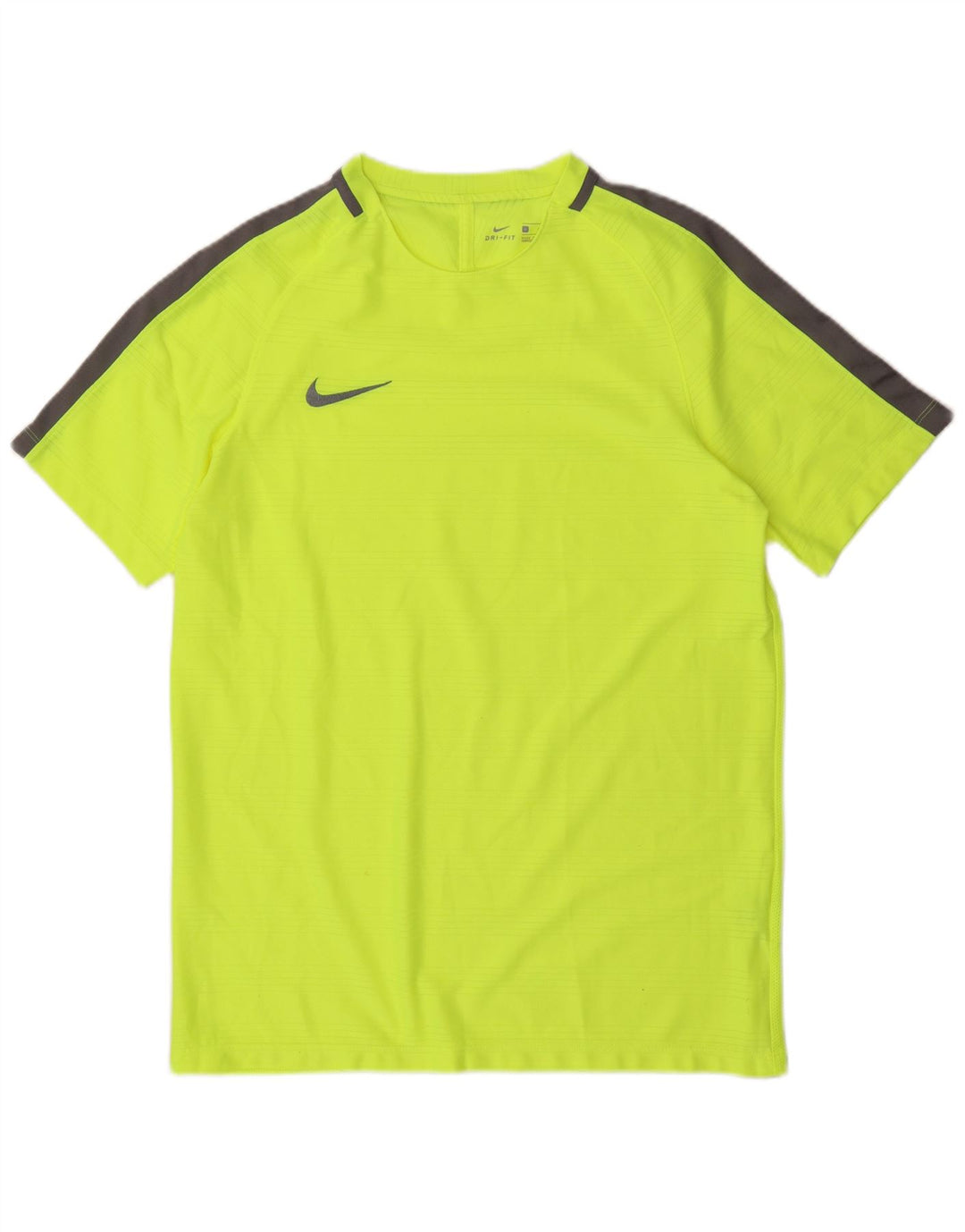Ανδρικό μπλουζάκι Nike Dri Fit Top Large Green Colourblock Πολυεστέρας