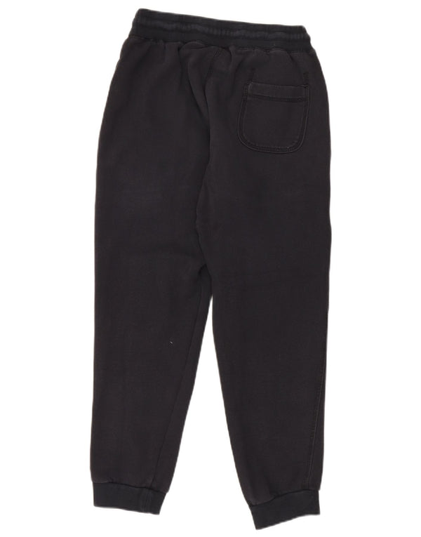 Γυναικεία αθλητική φόρμα Nike γραφικά παντελόνια Joggers UK 10 Small Black Cotton