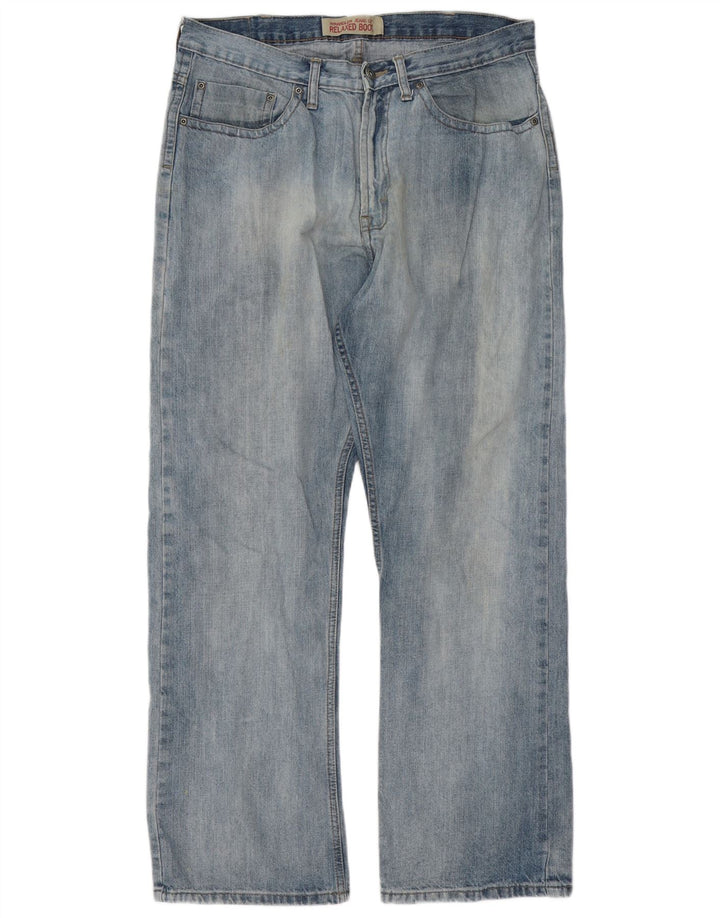 Ανδρικό τζιν Wrangler Relaxed Fit Bootcut W34 L32 Blue