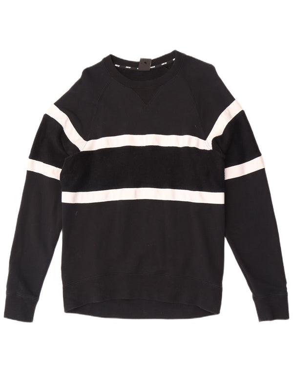 Ανδρικό φούτερ Nike Jumper, μεσαίο μαύρο χρώμα, βαμβακερό
