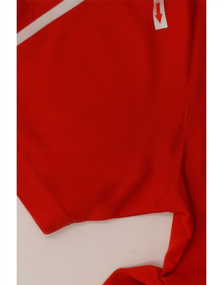 Ανδρικό γραφικό μπλουζάκι Puma Top μεσαίο κόκκινο χρώμα