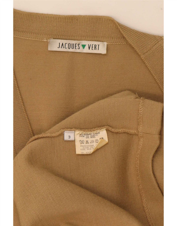 Jaques Vert Γυναικείο πουλόβερ Longline Cardigan UK 16 Large Beige