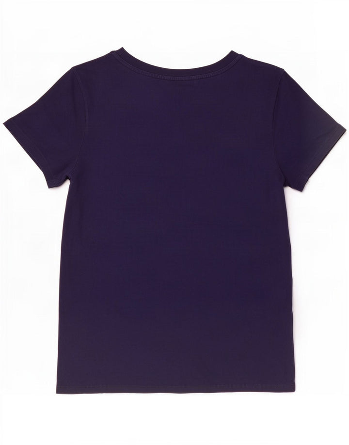 Γυναικείο T-Shirt Levi's Top UK 14 Medium Navy Blue Cotton