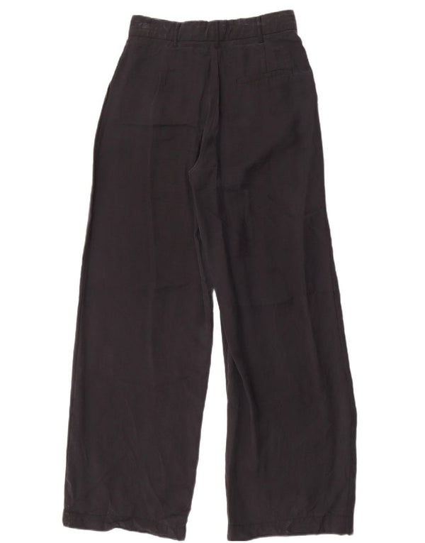 Zara Γυναικείο Φαρδύ Παντελόνι Chino XS W24 L32 Μαύρο