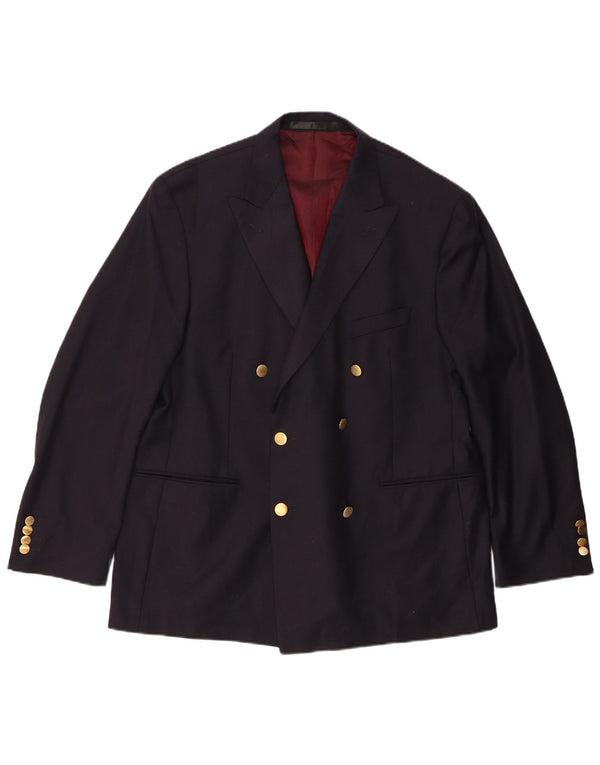 Marks & Spencer Ανδρικό Μπλέιζερ Διπλό Μπουφάν UK 42 Large Navy Blue