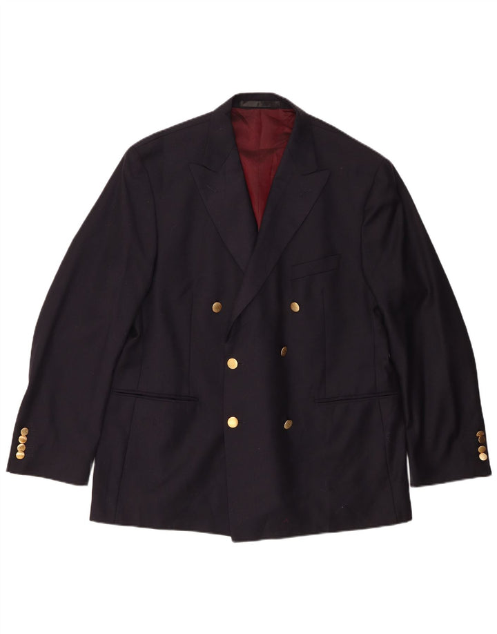 Marks & Spencer Ανδρικό Μπλέιζερ Διπλό Μπουφάν UK 42 Large Navy Blue