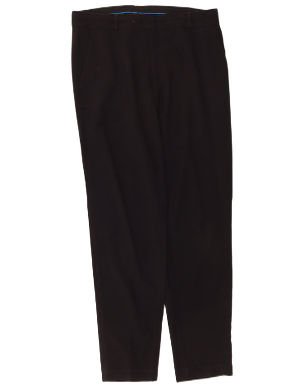 Marks & Spencer Γυναικεία Slim Casual Παντελόνια UK 10 Small W30 L30 Black