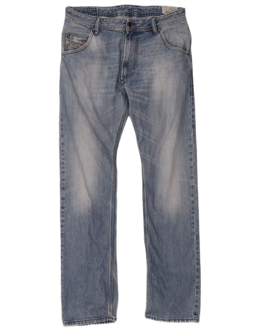 DIESEL Ανδρικό Krooley Regular Carrot Slim Jeans W29 L32 Μπλε βαμβακερό