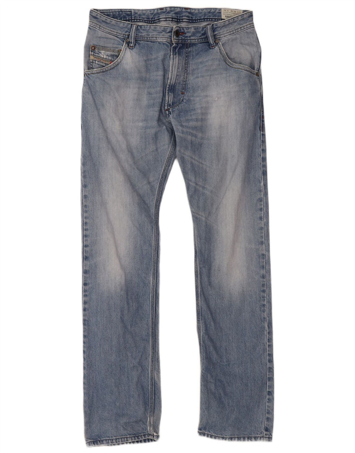 DIESEL Ανδρικό Krooley Regular Carrot Slim Jeans W29 L32 Μπλε βαμβακερό
