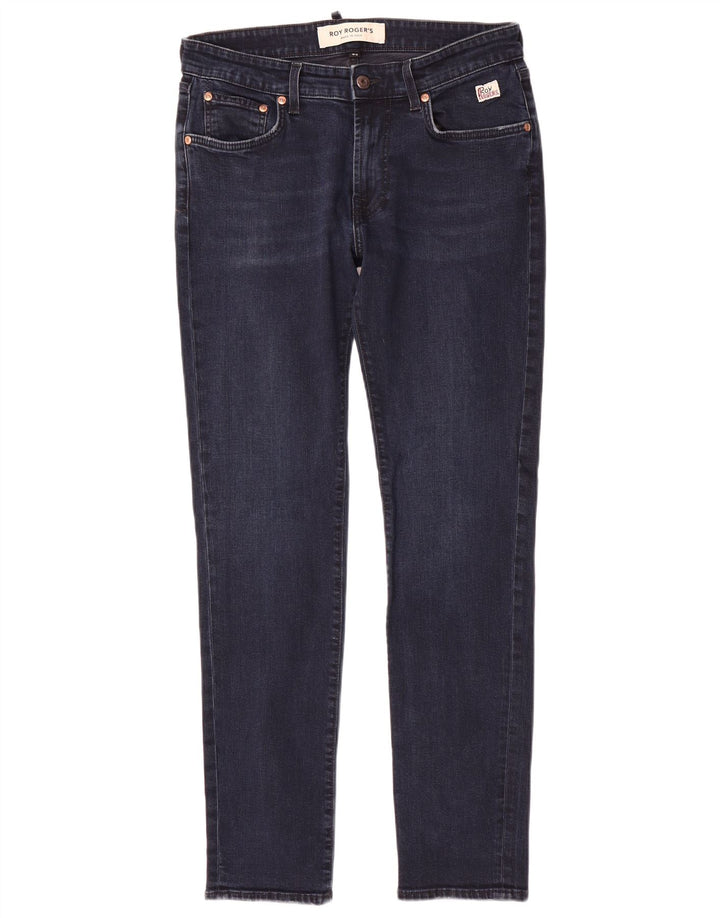 Roy Rogers Γυναικείο Slim Jeans W33 L31 Navy Blue Cotton