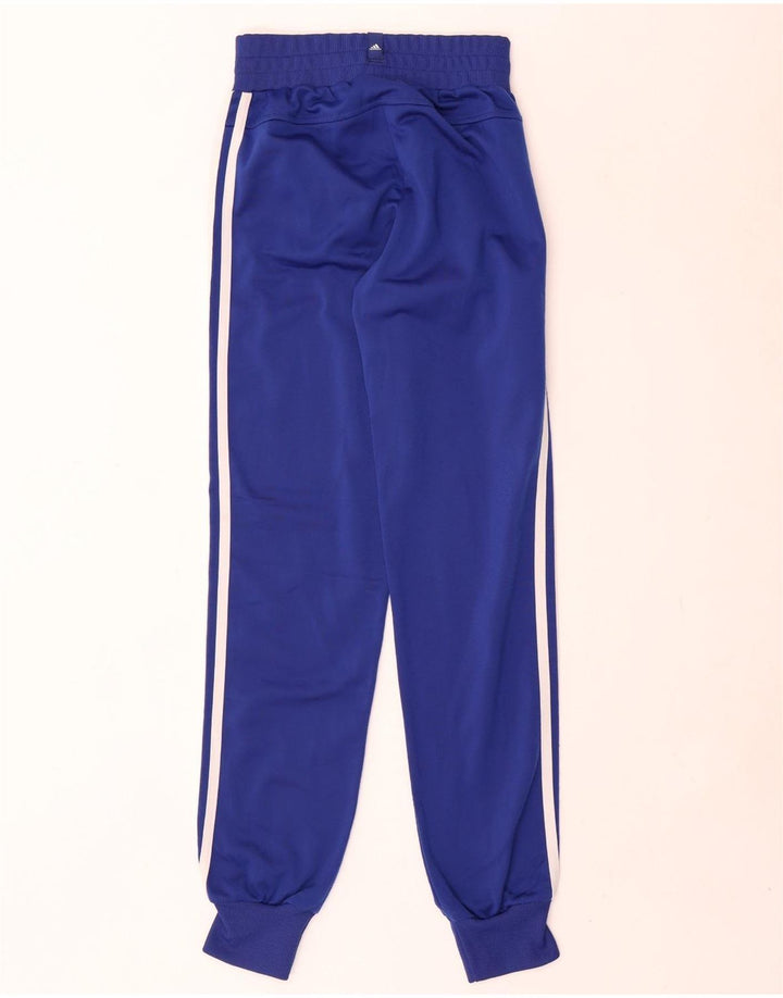 Γυναικεία αθλητική φόρμα Adidas Παντελόνι Joggers UK 8 Small Navy Blue Polyester