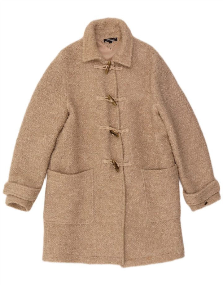 Tommy Hilfiger Γυναικείο παλτό Duffle UK 10 Small Beige Wool