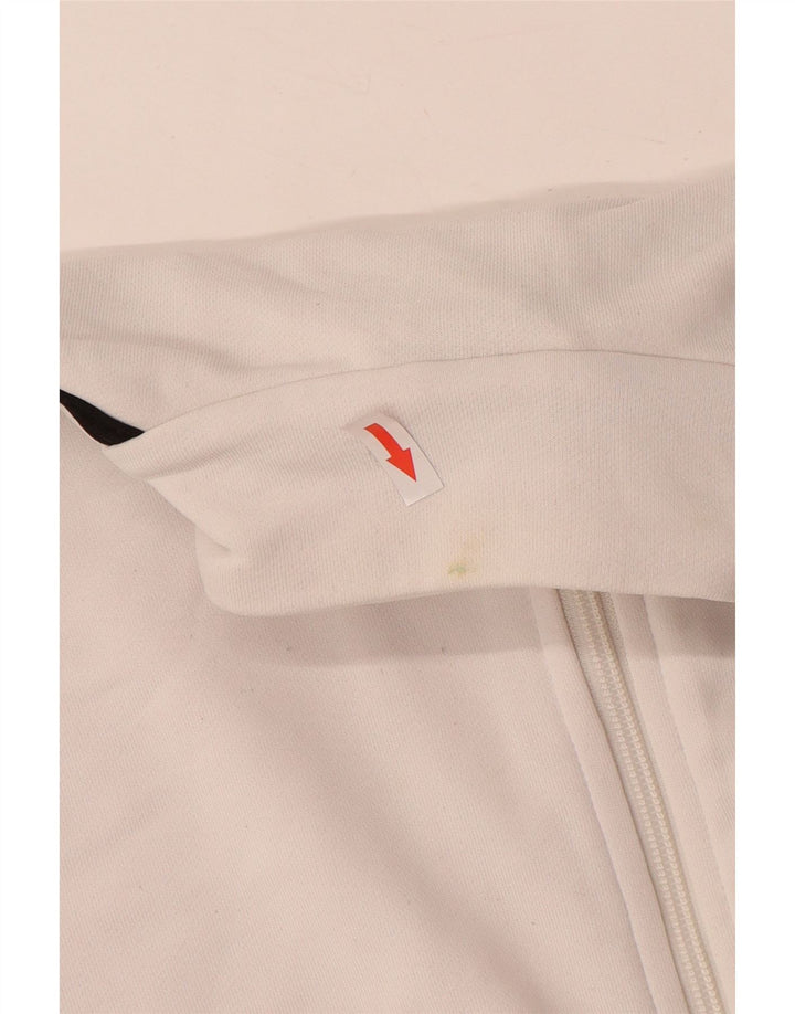 Γυναικεία αθλητική φόρμα ADIDAS Top Jacket UK 16 Large White Polyester