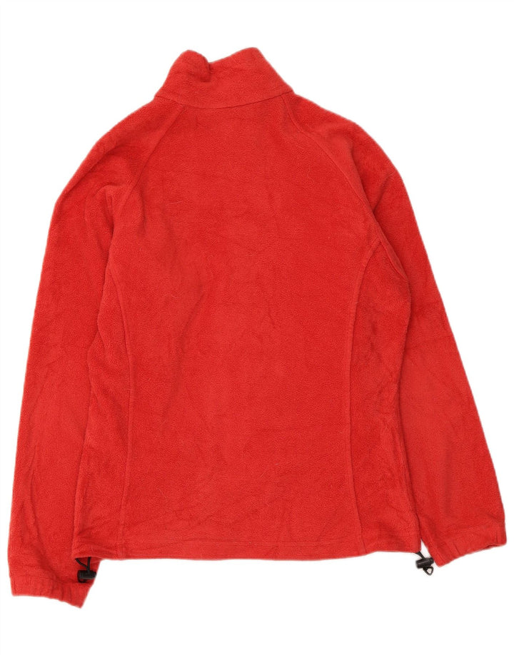 COLUMBIA Γυναικείο Fleece Jacket UK 10 Small Red Polyester