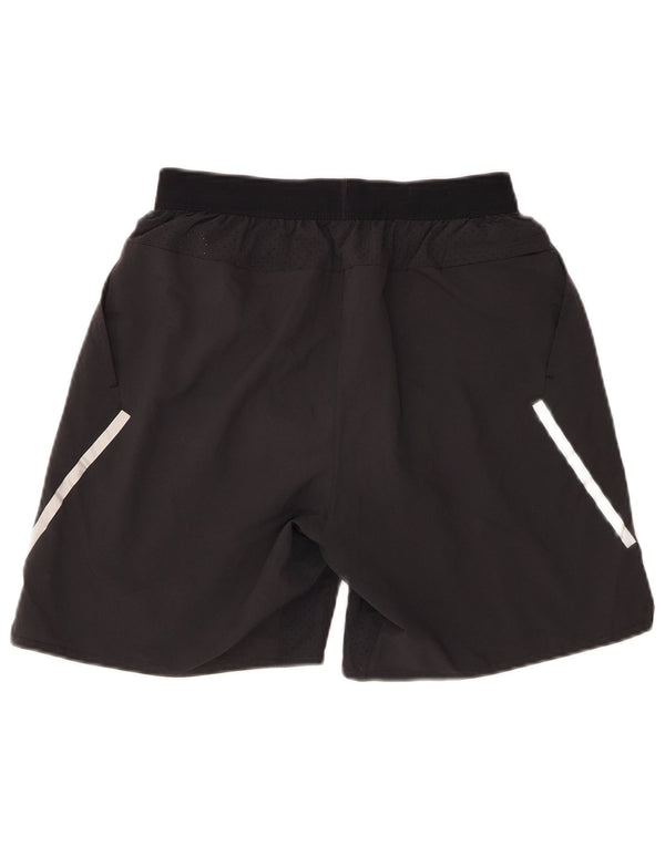 Ανδρικό αθλητικό σορτς Nike Dri Fit, μικρό μαύρο πολυεστέρα