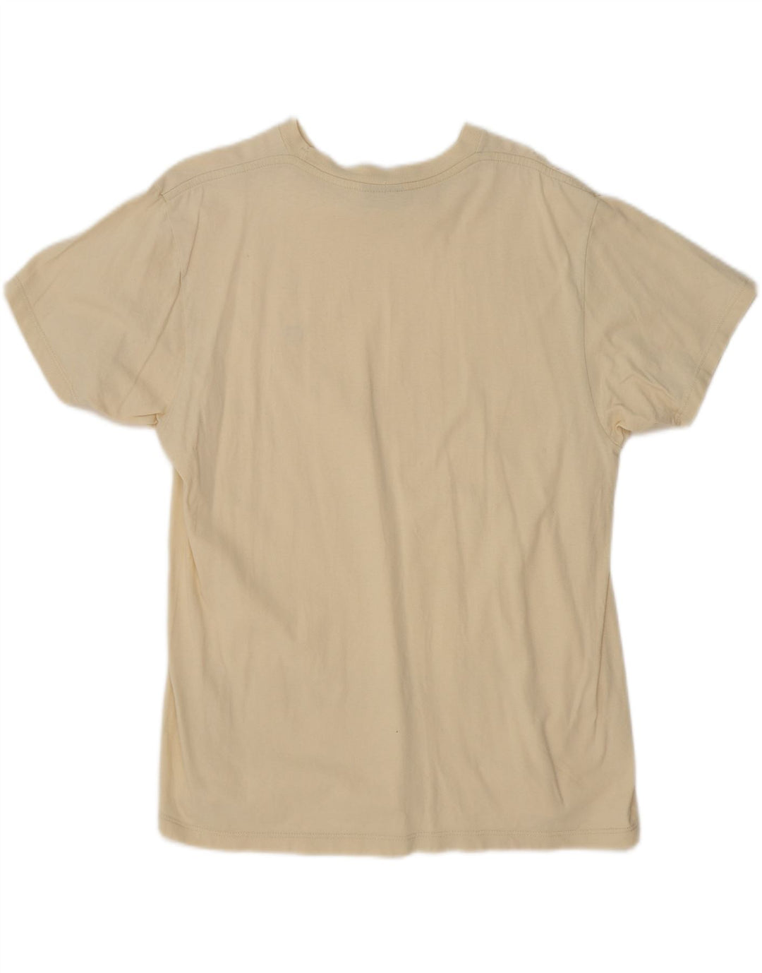CHAMPION Womens T-Shirt Top UK 14 Large Yellow