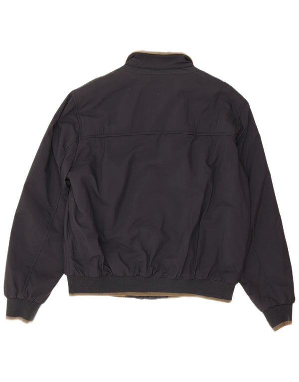 Ανδρικό μπουφάν Geox Bomber UK 44 2XL Navy Blue Polyamide