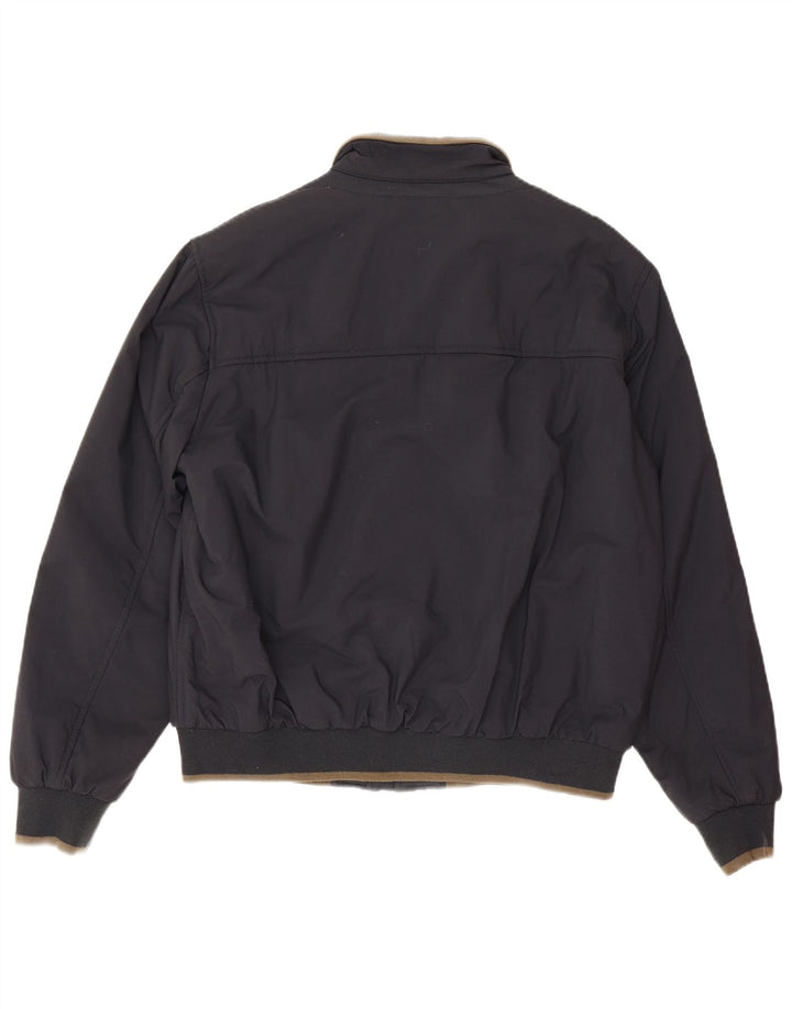 Ανδρικό μπουφάν Geox Bomber UK 44 2XL Navy Blue Polyamide
