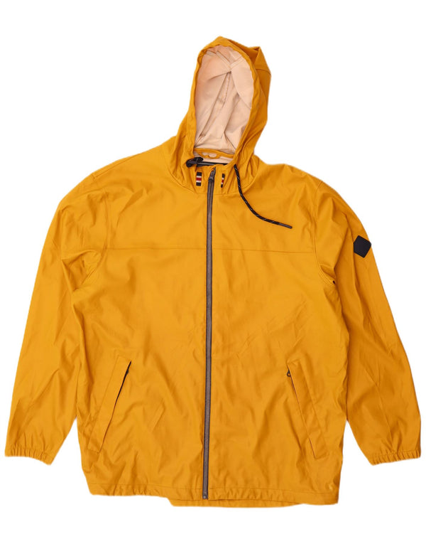 Joules Ανδρικό μπουφάν βροχής με κουκούλα UK 42 XL Κίτρινο
