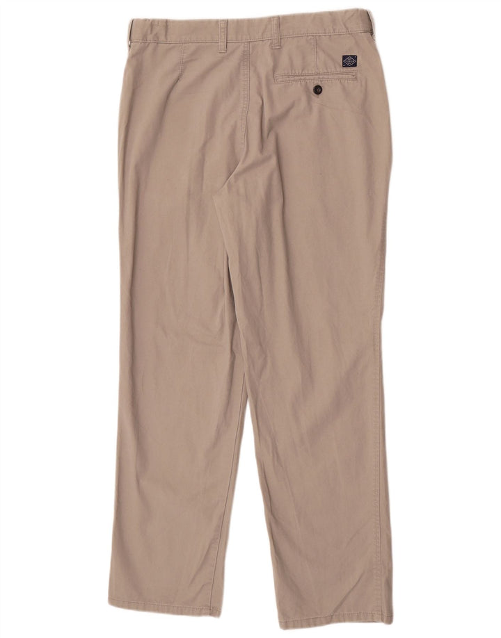 Marks & Spencer Ανδρικό παντελόνι Chino με κανονική εφαρμογή W34 L31 Γκρι βαμβακερό