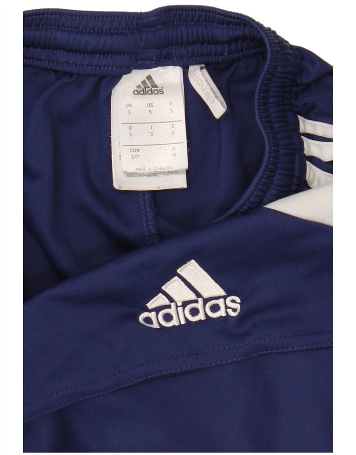 Ανδρικό αθλητικό σορτς Adidas Climalite Small Blue Colourblock Πολυεστέρας