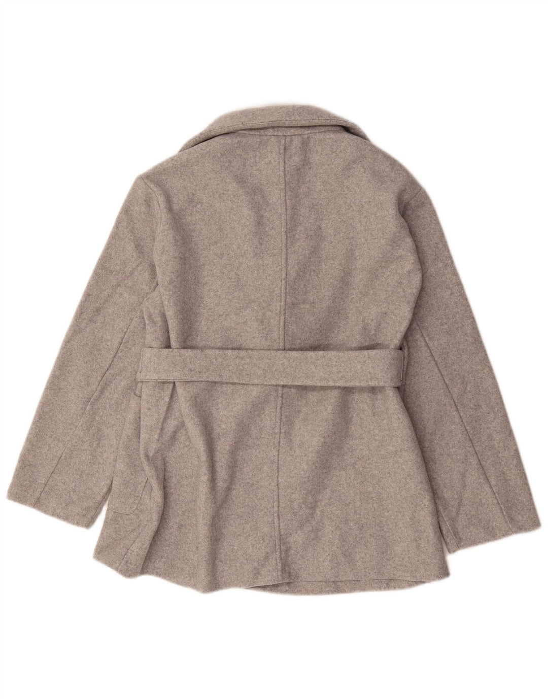 Zara Γυναικείο Σακάκι Μπλέιζερ UK 14 Medium Grey Polyester