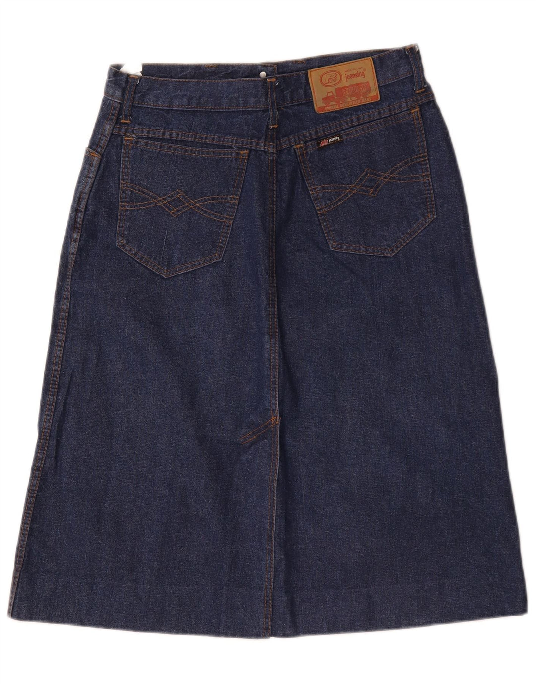 Vintage Γυναικεία Τζιν Φούστα W30 Medium Navy Blue