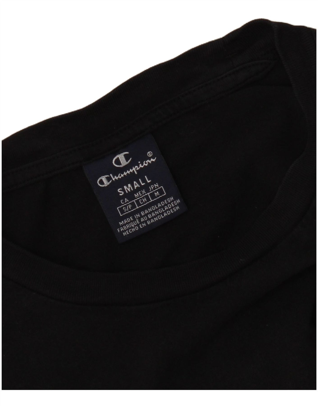 Champion Γυναικείο T-Shirt Top UK 10 Small Black