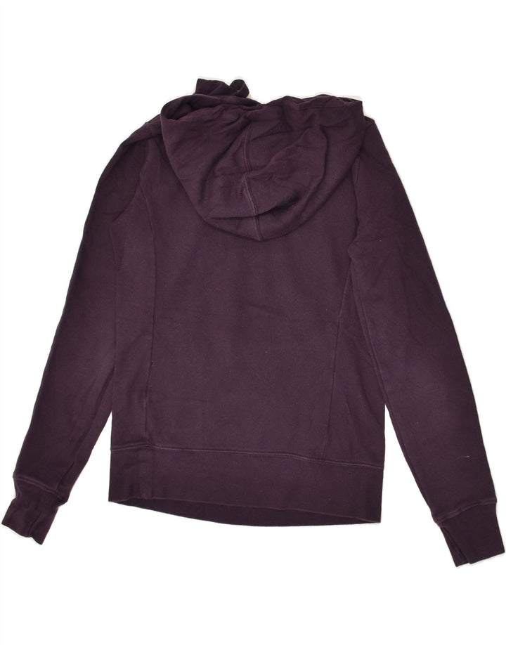 THE NORTH FACE Womens Graphic Hoodie Jumper UK 4 XS Purple Cotton | Vintage The North Face | Thrift | Second-Hand The North Face | Used Clothing | Messina Hembry 