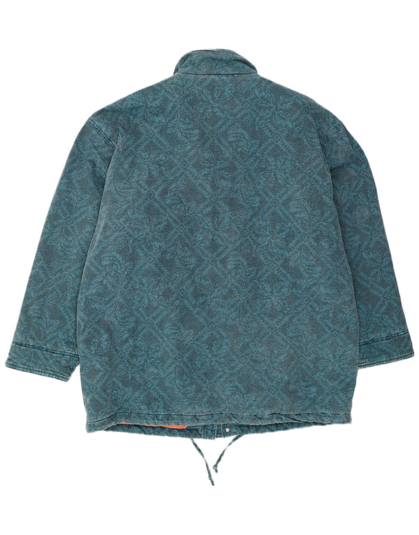Ανδρικό τζάκετ O'Neill Loose Fit Windbreaker UK 40 Large Green Paisley Cotton