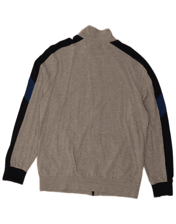 Ανδρική αθλητική φόρμα Lotto Top Jacket XL Grey Colourblock Cotton