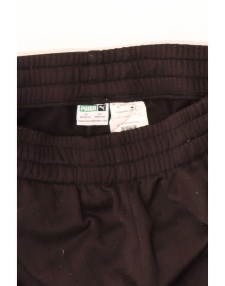 Παντελόνι αθλητικής φόρμας Puma Boys 10-11 ετών Medium Μαύρο