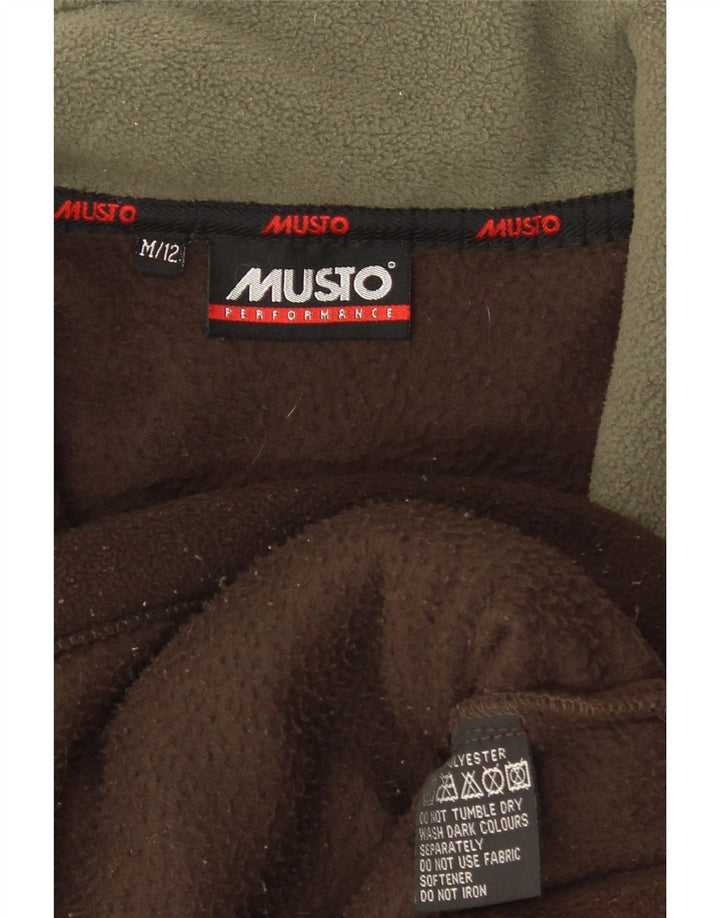 Musto Γυναικείο Fleece Jacket UK 12 Medium Brown Πολυεστέρας