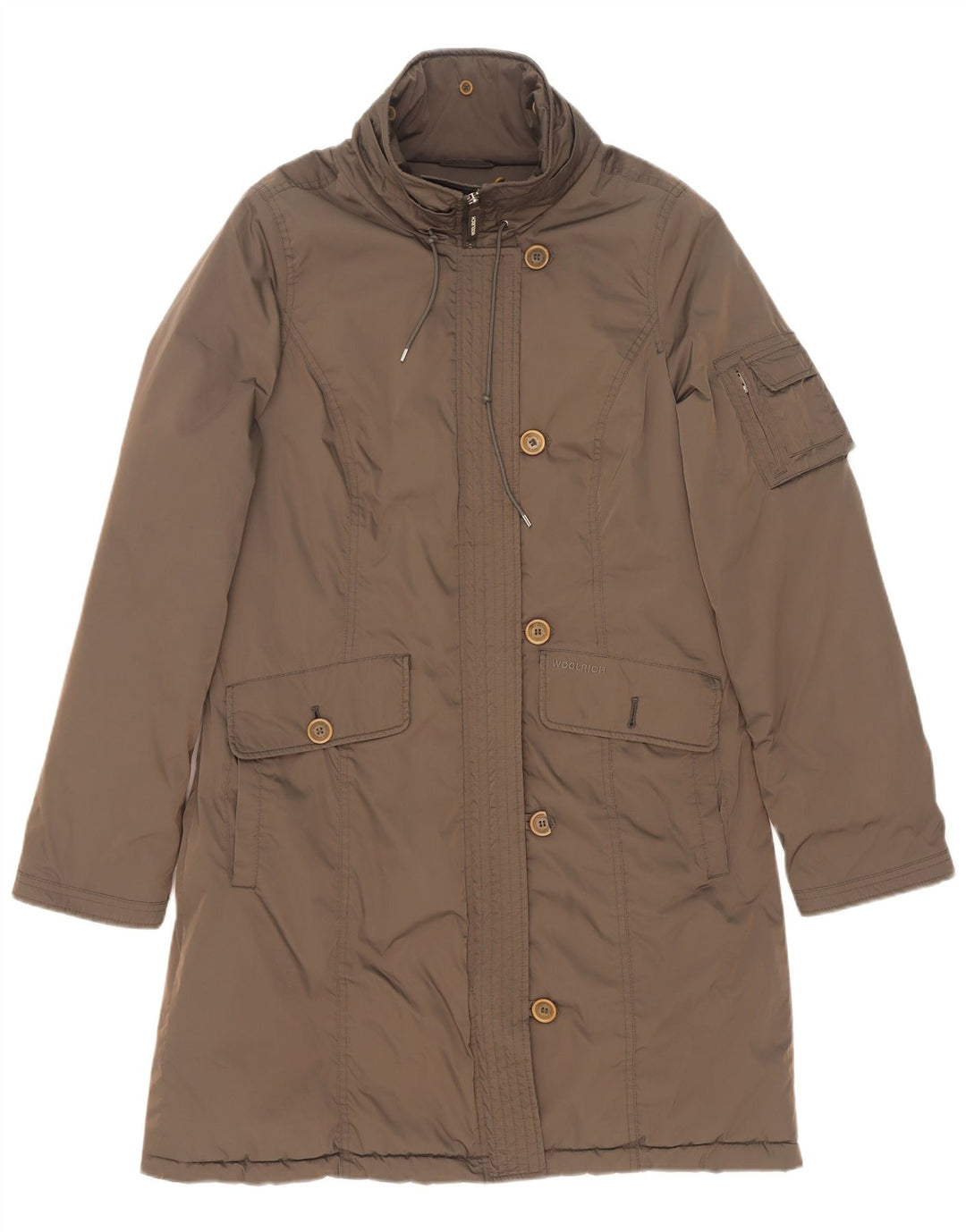 Woolrich Γυναικείο Παλτό UK 16 Large Khaki