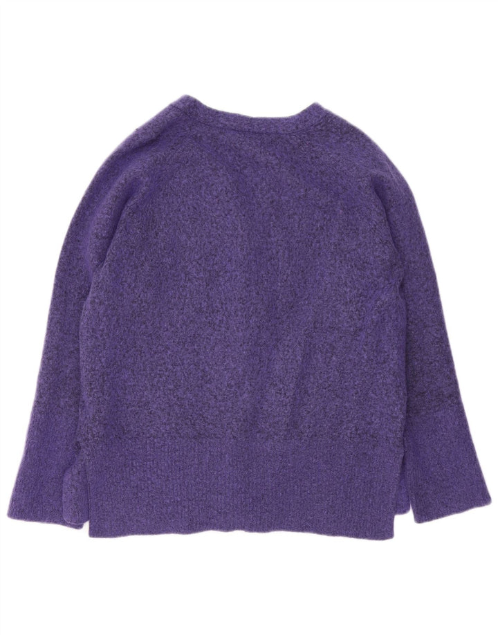 Marks & Spencer Γυναικείο πουλόβερ Cardigan Autograph UK 14 Medium Purple