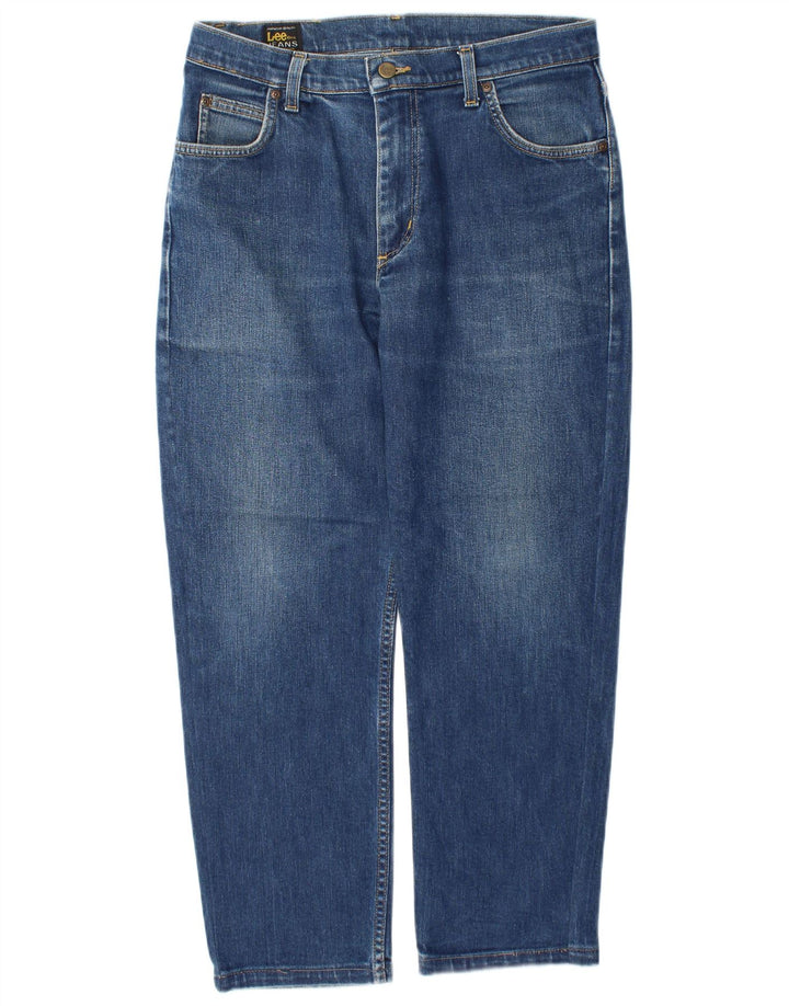 Lee Mens Tapered Jeans W34 L27 Blue