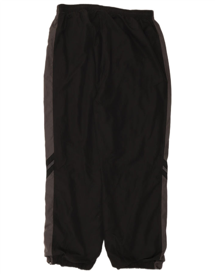 Ανδρική φόρμα REEBOK Παντελόνι Joggers 2XL Μαύρο Colourblock Πολυεστέρας