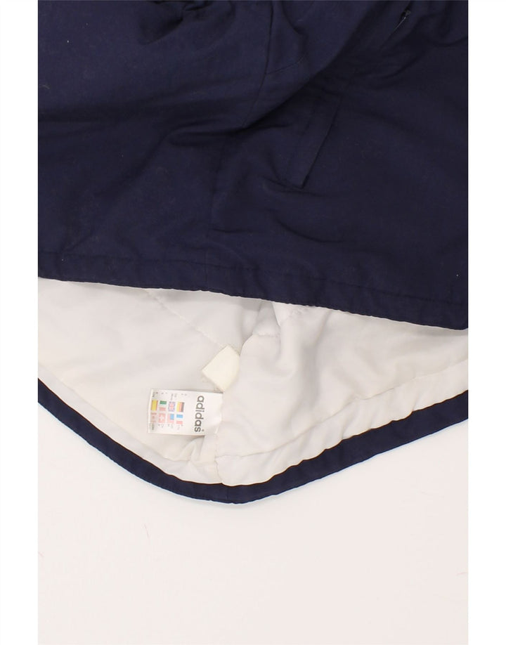 Ανδρικό μπουφάν ADIDAS Windbreaker UK 38/40 Medium Navy Blue Colourblock